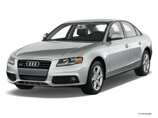 Audi sedan ze předu — náhradní díly Audi